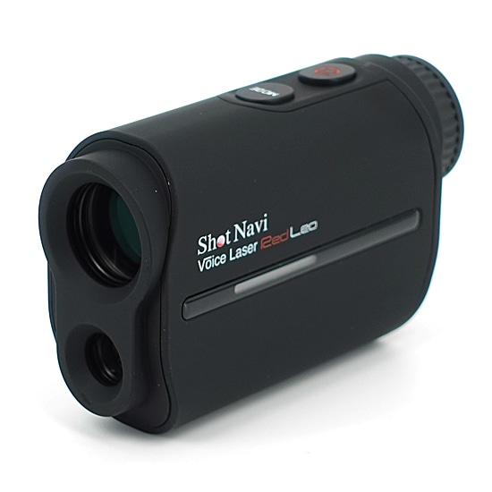 【送料無料】Shot Navi レーザー距離計測器 Shot Navi Voice Laser Red Leo ブラック: オンライン