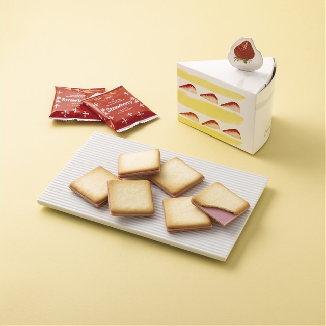 ストロベリーショートケーキクッキー 5枚入 <エキュート大宮 ノース
