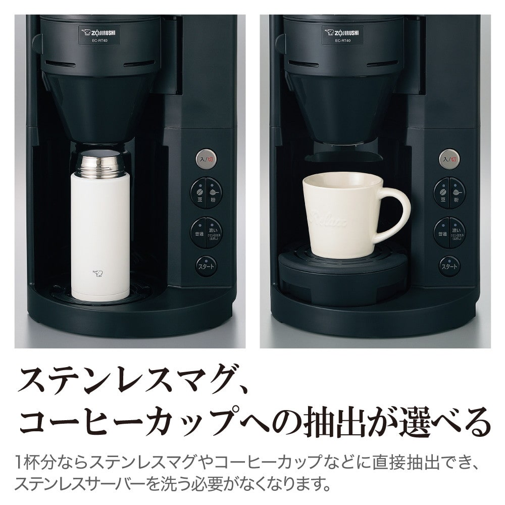 送料無料 象印 ZOJIRUSHI 全自動 コーヒーメーカー 4杯 ミル 挽きたて