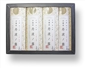乾麺 京蕎麦 丹波ノ霧 4袋箱詰 国産 京都のそば 特製つゆ付 産地直送 8人前