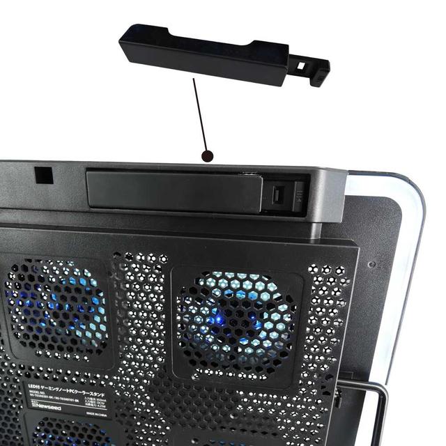 WEZONE 冷却ファン付き ゲーミングノートPCスタンド 2段階ファン USB