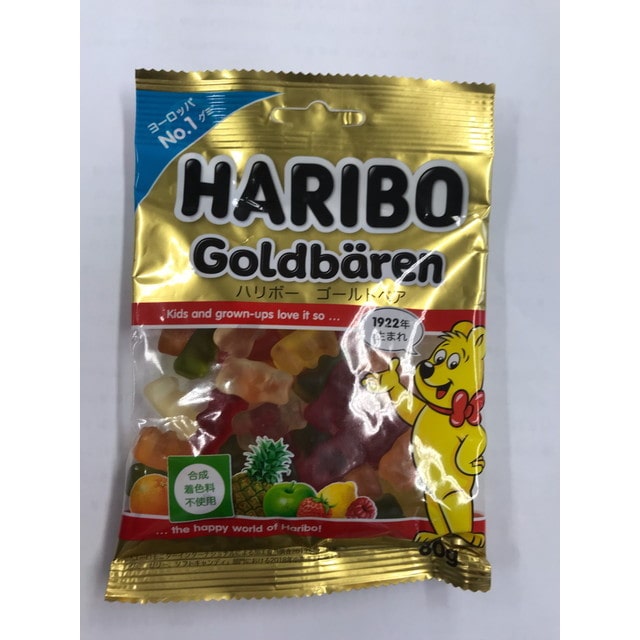 ◇ハリボー ゴールドベア 80G【10個セット】: サンドラッグe-shop|JRE
