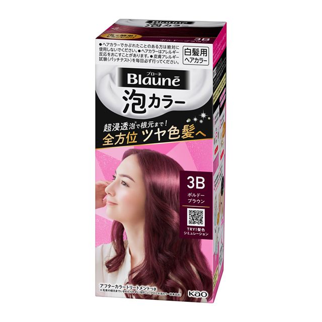 医薬部外品】花王 ブローネ 泡カラー 3B ボルドーブラウン 108ml: サンドラッグe-shop|JRE MALL 医薬部外品】花王 ブローネ 泡カラー 3B ボルドーブラウン 108ml: サンドラッグe-shop|JRE MALL