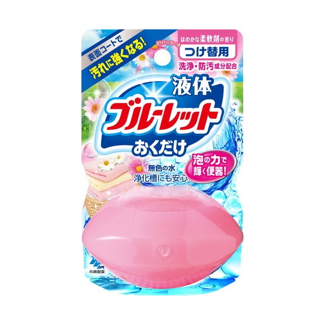 小林製薬 液体ブルーレットおくだけ つけ替 柔軟剤の香り 70ml サンドラッグe Shop Jre Pointが 貯まる 使える Jre Mall