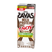 ◆明治 ザバス ミルクプロテイン＋SOY ソイラテ風味 200ml