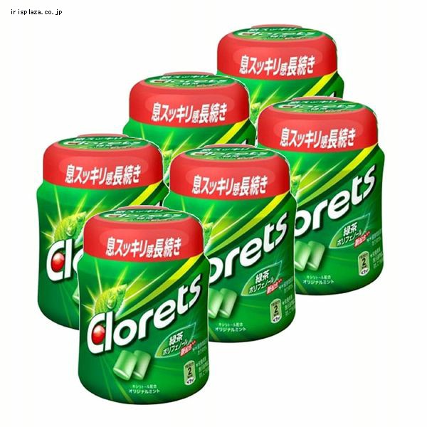 モンデリーズ 6個 クロレッツxp オリジナルミントボトル プラザセレクト プラザマーケット アイリスプラザ Jre Pointが 貯まる 使える Jre Mall