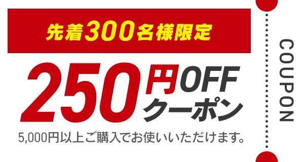 250円OFFクーポン