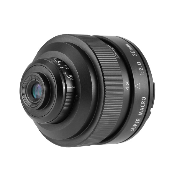 カメラレンズ 20mm F2.0 SUPER MACRO 4-4.5:1