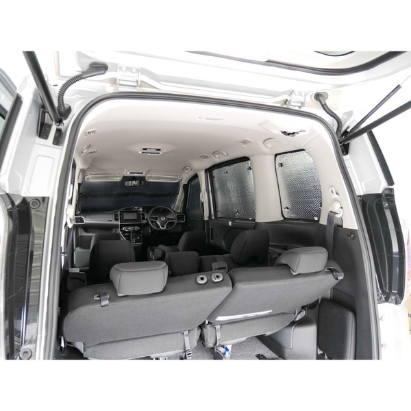 7910 38si 車中泊シェード セレナ セレナe Power インテリジェントルームミラー装着車は適合不可 ランディ専用 11枚セット 取付簡単 車種別専用 収納袋付き Uvカット W8 44 11枚セット シルバー ｼﾙﾊﾞｰ ビックカメラ Jre Mall