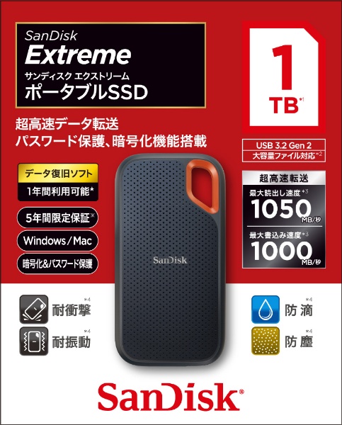 SanDisk サンディスク SDSSDE61-1T00 SSD 1TB