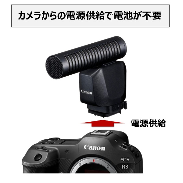 Canon 指向性ステレオマイクロホン DM-50