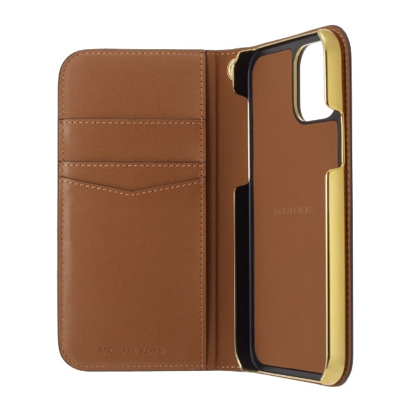 MICHAEL KORS - Folio Case Stripe with Tassel Charm for iPhone 13