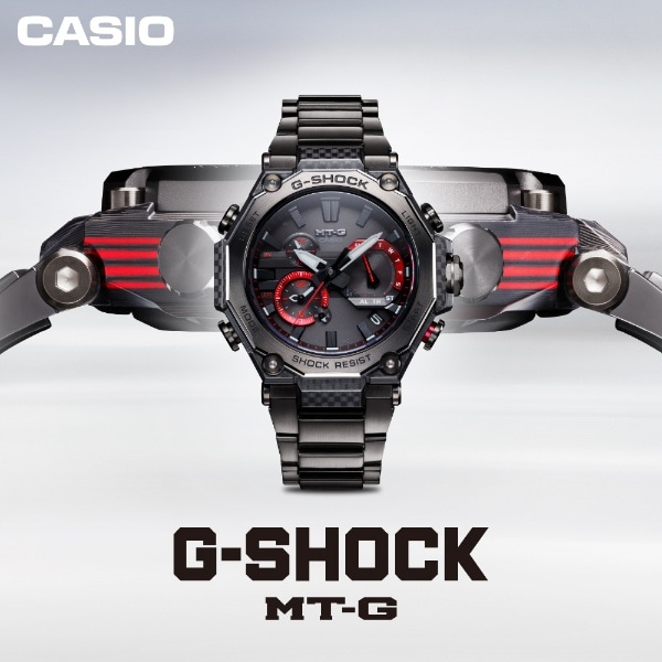 G-SHOCK Gショック　カーボンベゼル ソーラー腕時計 ブラック