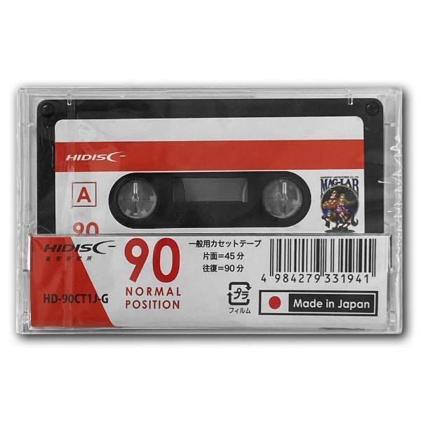 一般録音用カセットテープ90分 1本 HD-90CT1J-G [90分 /1本 /ノーマル 