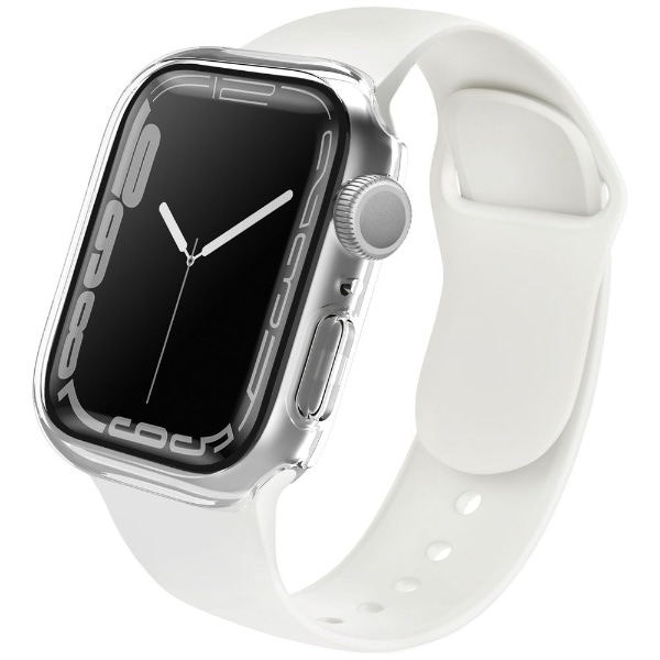Apple Watch7 41mm 液晶強化ガラス付きケース LEGION UNIQ クリア UNIQ ...