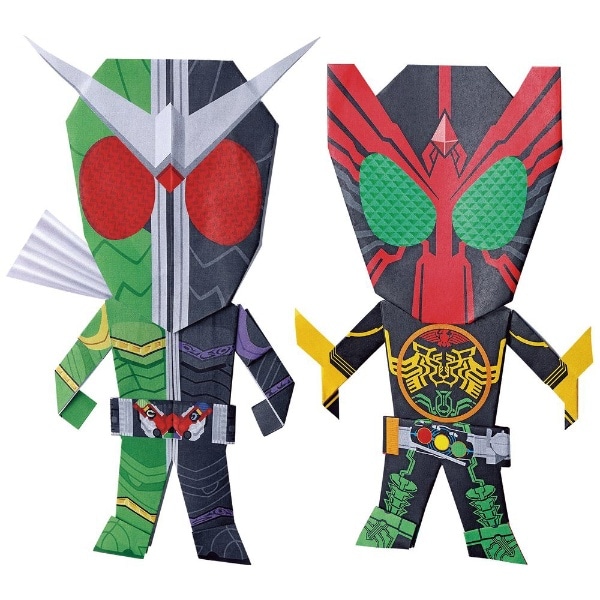 クラフトフレンズ パピるんず 仮面ライダーW&仮面ライダーオーズ/OOO