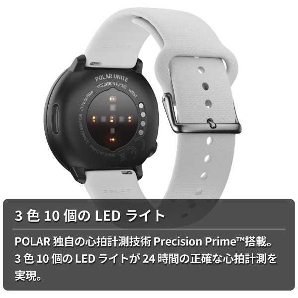 POLAR UNITE バックル＆ループ POLAR(ポラール) ホワイト 900108444