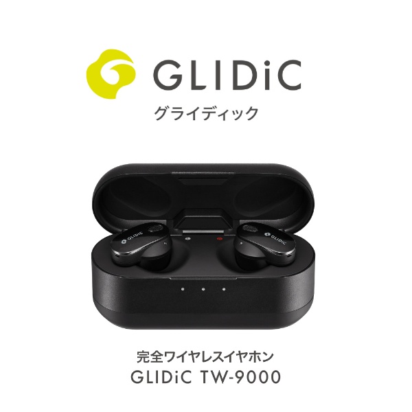 完全ワイヤレスイヤホン GLIDiC TW-9000 ブラック SB-WS91-MRTW/BK