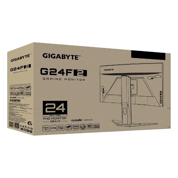 ゲーミングモニター G24F 2 [23.8型 /フルHD(1920×1080) /ワイド]