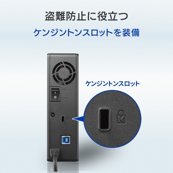 HDJA-UTN20B 外付けHDD USB-A接続 「BizDAS」NAS用(Chrome/Mac ...