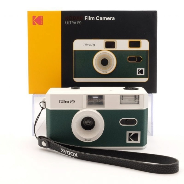 コダック フィルムカメラ ULTRA F9 ホワイト×グリーン(グリーン 
