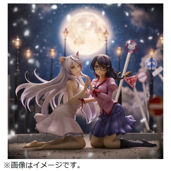 再販 塗装済み完成品 猫物語 羽川翼2体セット 代金引換配送不可 ﾊﾈｶﾜﾂﾊﾞｻ2ﾀｲｾｯﾄ ビックカメラ Jre Mall