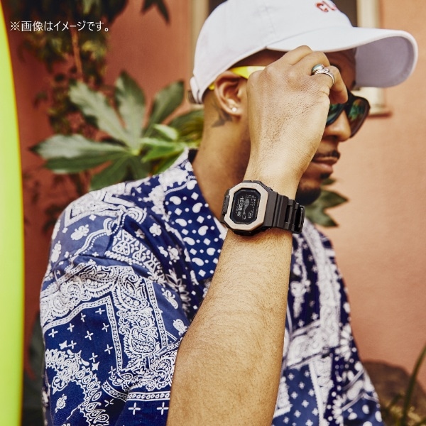 Bluetooth搭載時計 G Shock G ショック G Ride G ライド ナイトサーフィンカラー Gbx 100ns 4jf Gbx 100ns 4jf ビックカメラ Jre Mall