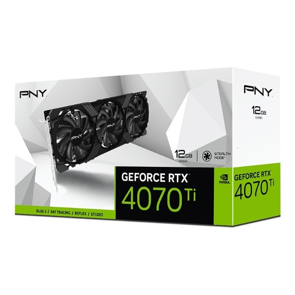 PNY GeForce RTX 4070 Ti 12GB VERTO LED 3FAN VCG4070T12TFXPB1 PCI