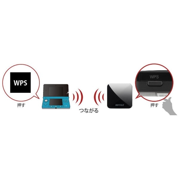 無線LAN親機 wifiルーター AirStation ブラック WMR-433W2-BK [Wi-Fi 5