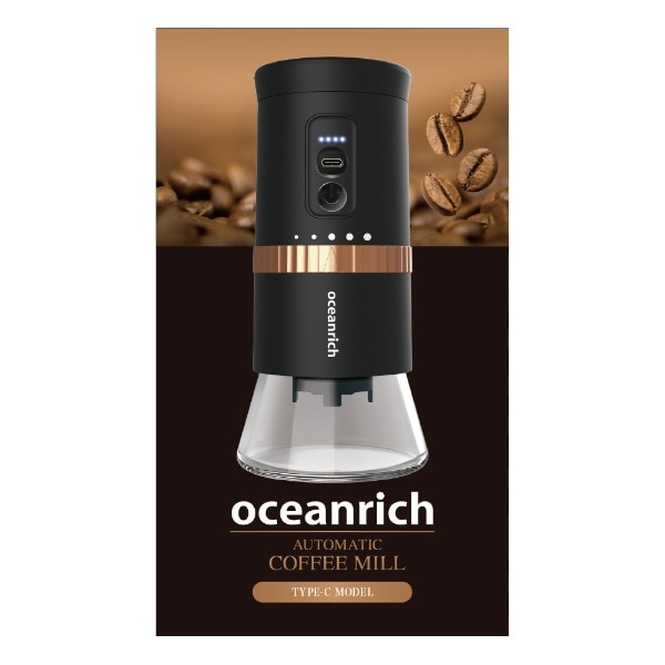 UQ-ORG2CBK oceanrich 自動コーヒーミル G2 TypeCモデル Black