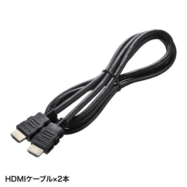 正規店 サンワサプライ ワイヤレス分配HDMIエクステンダー 2分配 VGA-EXWHD7N