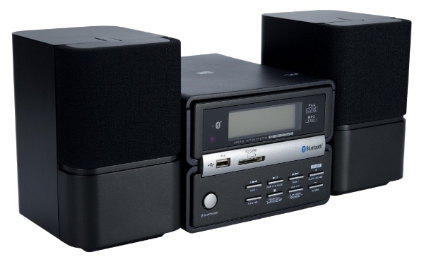 ミニコンポ ブラック XR-BU30B [Bluetooth対応 /ワイドFM対応][CD ...
