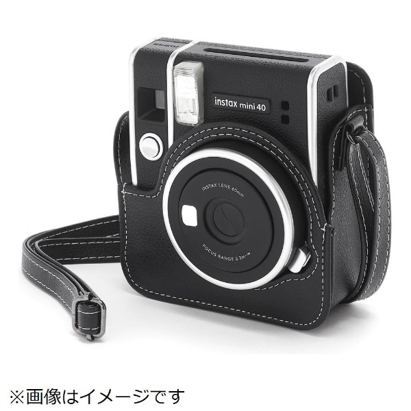 チェキ mini40用カメラケース ブラック(ブラック): ビックカメラ｜JRE MALL