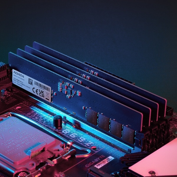 増設メモリ DDR5-4800 AD5U480016G-R [DIMM DDR5 /16GB /1枚](ブラック