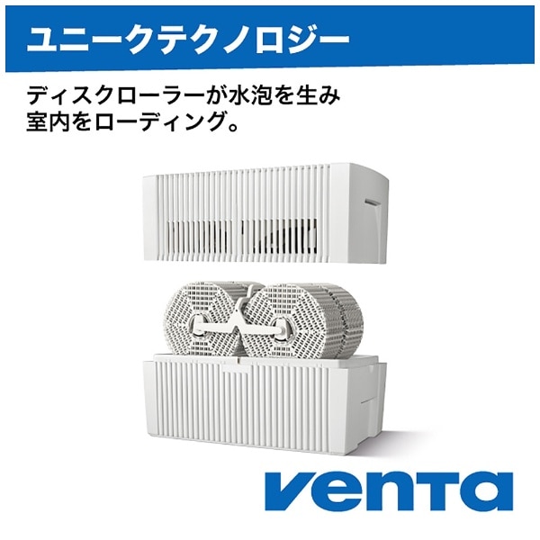 Venta Lw45 Comfort Plus White ベンタ コンフォート プラス 白 60平米 37畳対応 日本正規品 リアルタイム湿度表示 自動運転 お休みモード搭載 気化式 ホワイト ビックカメラ Jre Mall