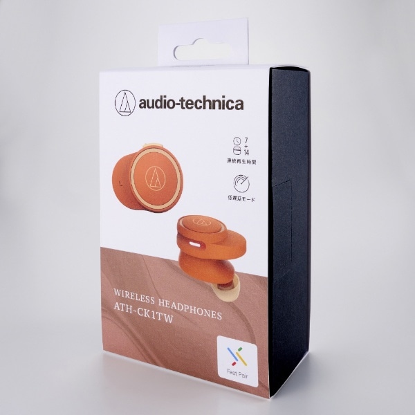 audio-technica ワイヤレスイヤホン ホワイト ATH-CK1TW