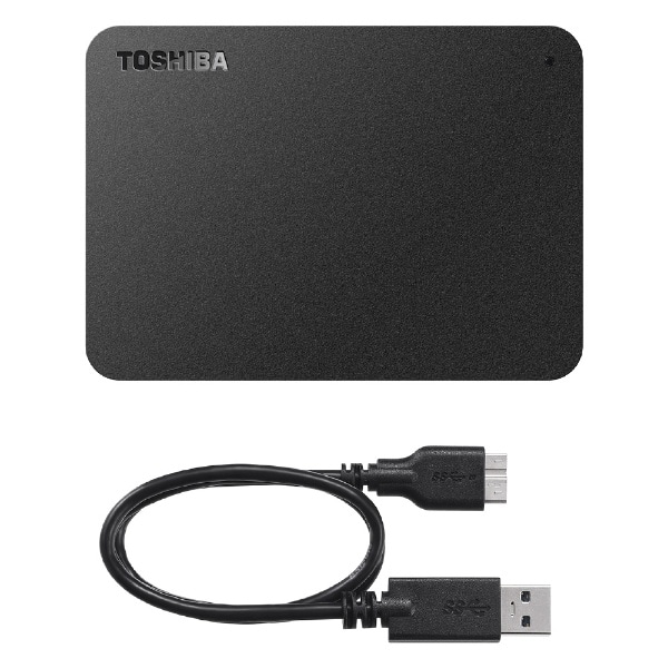 TOSHIBA ポータブルハードディスク4TB HD-TPA4U3-B
