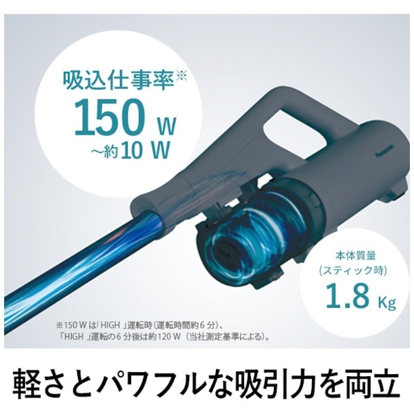 コードレススティック掃除機 POWERCORDLESS(パワーコードレス