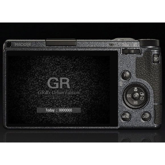 【新同品】リコー RICOH GR IIIx Urban Edition メタリックグレー デジタルカメラ ネイビー