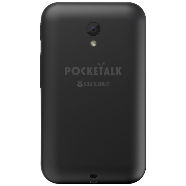 通訳＋カメラ翻訳 POCKETALK ポケトーク S（グローバル通信2年付き） PTSGK ブラック