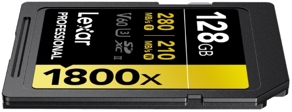SDXC UHS-II V60】 GOLD 128GB