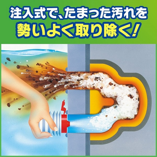ScrubbingBubbles（スクラビングバブル） フロ釜洗い ジャバ 2つ穴用 120g〔お風呂用洗剤〕
