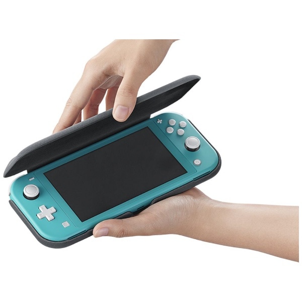 Nintendo Switch Liteグレー　ケース込み(強化ガラス)