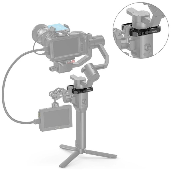 DJI Ronin Sジンバル専用マウントクランプ2221(ブラック