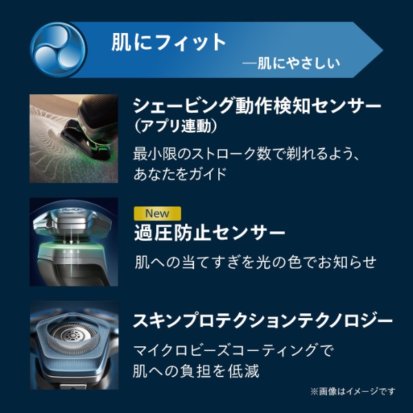 メンズシェーバー 9000シリーズ ウェット&ドライ電動シェーバー