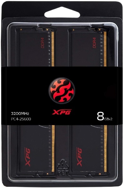 XPG  メモリ PC4-25600 DDR4-3200 8GB×2枚