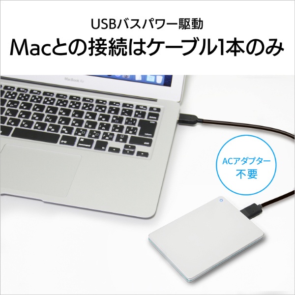 HDPX-UTSC1S 外付けHDD USB-C＋USB-A接続 「カクうす アルミボディ