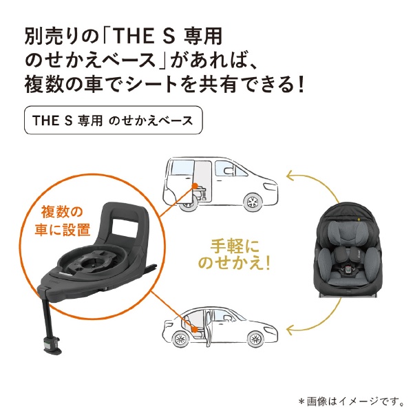 チャイルドシート コンビ ホワイトレーベル THE S plus ISOFIX エッグ