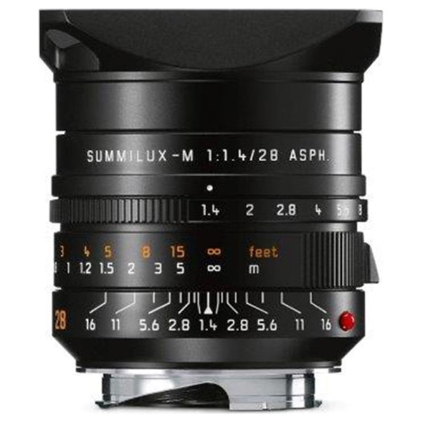 カメラレンズ M F1.4/28mm ASPH. SUMMILUX（ズミルックス） ブラック
