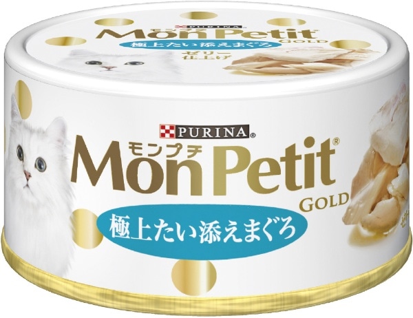 MonPetit（モンプチ）ゴールド缶 極上たい添えまぐろ 70g